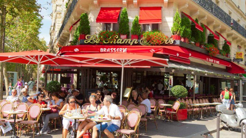 a cafe in Paris