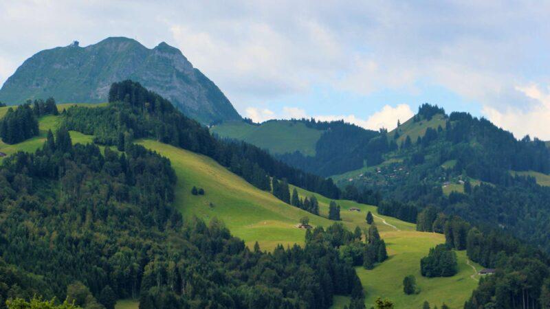 Gruyères landscape, Switzerland