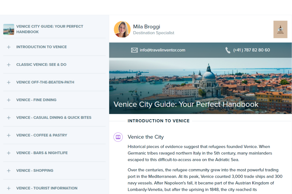 Venice city guide