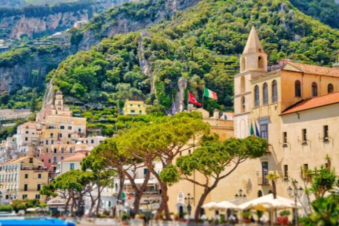 Charming village on the Amalfi Coast, a must visit place during the vacation to Italy