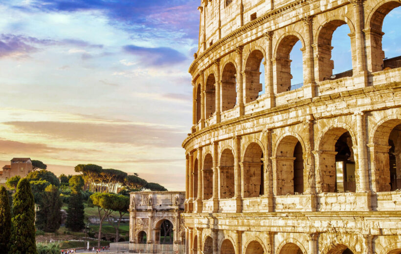 Colosseum, a must-see sight during a private italy vacation