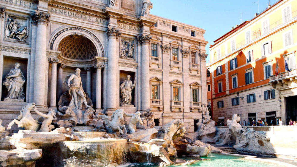 Trevi Fountain in Rome