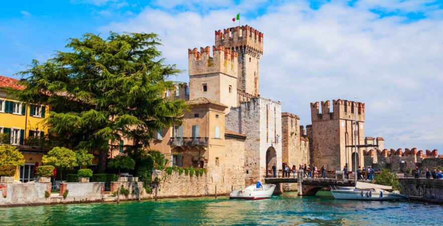 Scaligero Castle a must-visit place in Sirmione during a tour to Italy