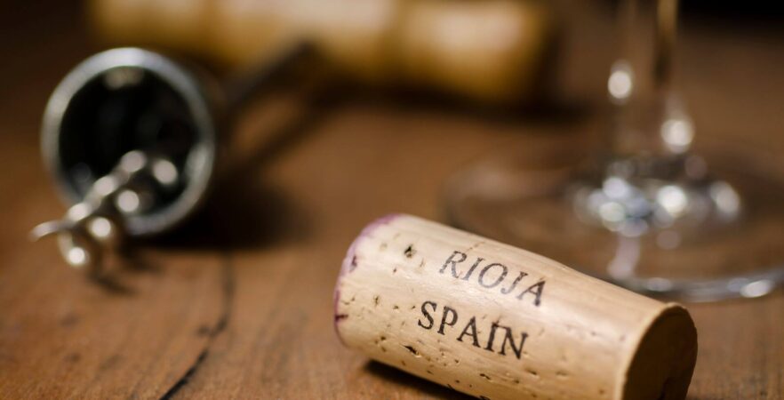 A cork from a Rioja wine, a must-try on a Spain tour