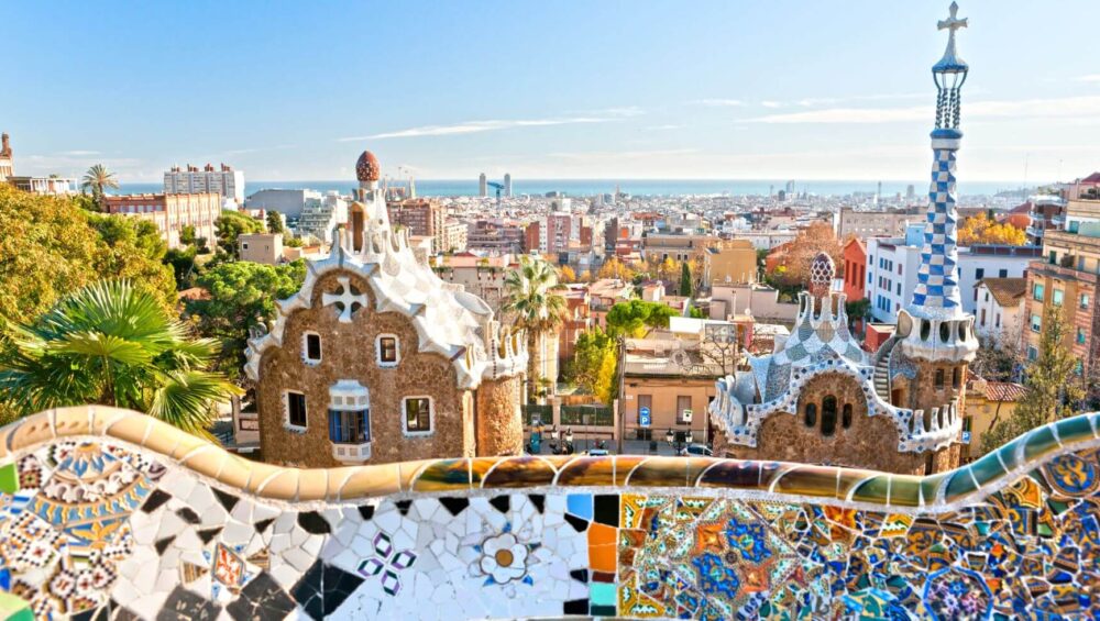 Parc Guell, can't miss sight during a Barcelona vacation