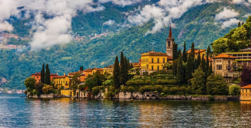 Beautiful Lake Como, a must-visit place on a vacation to Italy