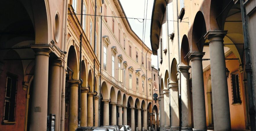 A street in Bologna, a great place to add to your Italy vacation