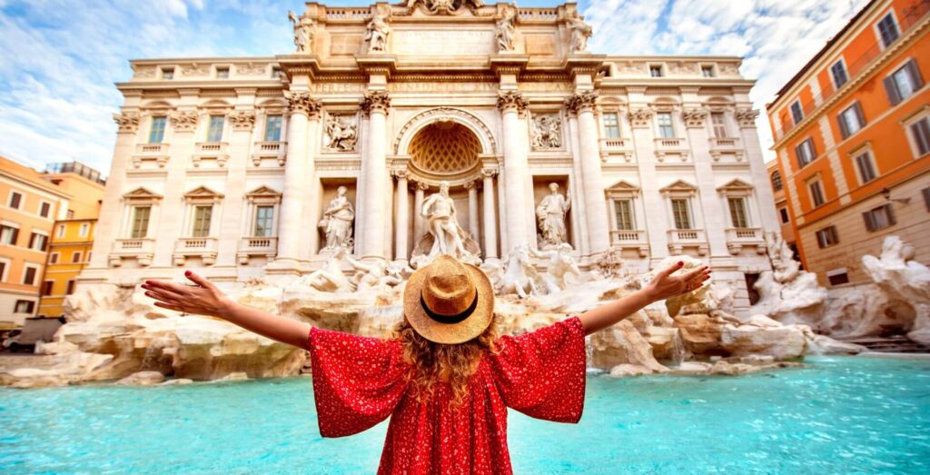Trevi Fountain, a must-see sight during an Italy tour