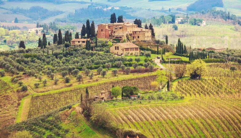 Tuscan countryside is a must-see on a vacation to Italy