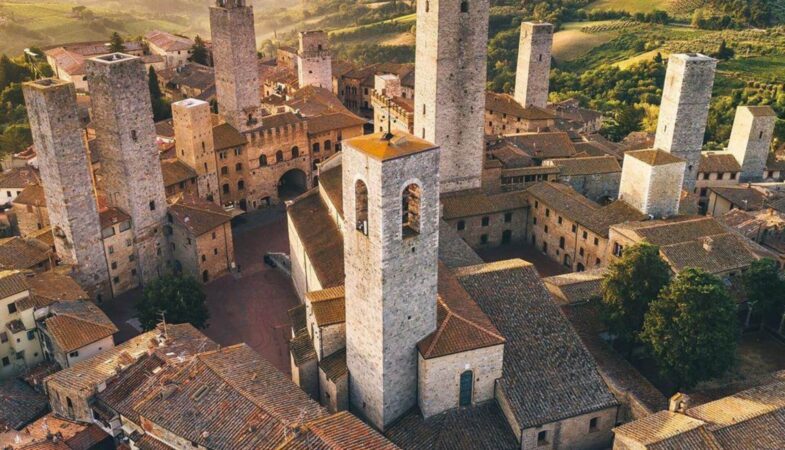 San Gimignano, a great place to visit on a vacation to Italy